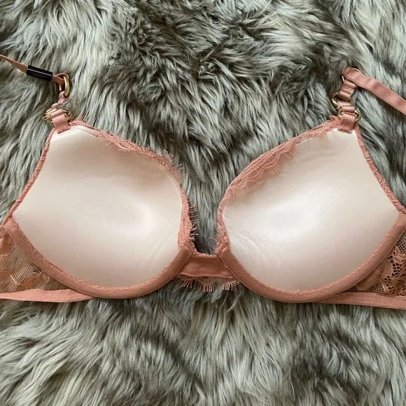 SET NWT Victoria's Secret VERY SEXY Lace Push-Up Bra and Thong Panty Set - Picture 9 of 12